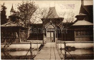 Szamosújvár, Gherla; Bényei kert, kávéház és nyári mulatóhely / café and restaurant, garden, summer venue + 1940 Beszterce visszatért 1940 Szamosújvár visszatért 1940 Kolozsvár visszatért So. Stpl. (EK)