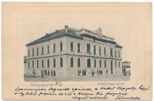 1908 Szamosújvár, Gherla; Járásbírósági palota / district court