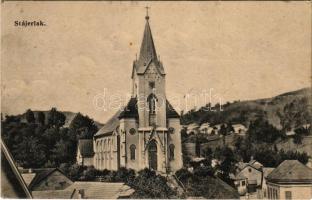 1913 Stájerlak, Steierlak, Stájerlakanina, Steierdorf, Anina; templom. Scheitzner Ig. kiadása / church (EK)