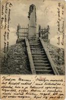 1904 Arad, Vértanú szobor. Römmler & Jonas / monument (kopott sarkak / worn corners)