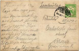 Temesvár, Timisoara; Bahnhof-Kommando / katonák csoportja a vasútállomáson / WWI Austro-Hungarian mi...