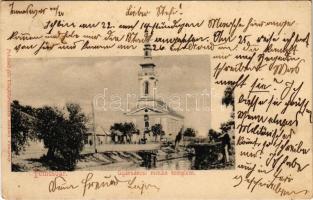 1901 Temesvár, Timisoara; Gyárvárosi román templom. Polatsek kiadása / Romanian church (EK)