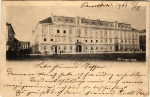 1901 Temesvár, Timisoara; Vármegyeháza / county hall (EK)