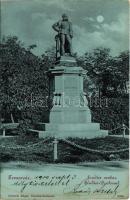 1900 Temesvár, Timisoara; Scudier szobor. Schmidt Edgar kiadása / Scudier-Denkmal / monument, statue (fl)
