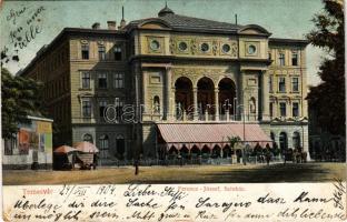 1904 Temesvár, Timisoara; Ferenc József színház / theatre (EK)