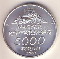 2003. 5000Ft Ag "Hollókő" T:BU Csak 5000db!