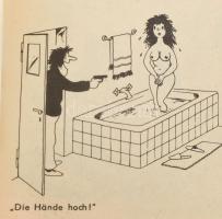 Epper in mini. (Humoros, erotikus karikatúrák). Halle, 1982, Freiheit Verlag. Német nyelven. Kiadói ...