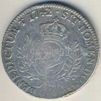 Franciaország 1742C Ecu Ag XV.Lajos T:3-/4+