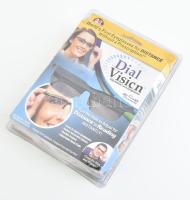 Dial Vision állítható szemüveg, eredeti csomagolásában