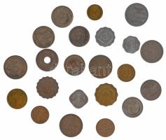 22xklf vegyes arab érmetétel, közte Marokkó, Pakisztán, Szíria, Egyiptom, Jordánia T:1-2 22xdiff mixed Arabic coin lot, within Morocco, Pakistan, Syria, Egypt, Jordan C:UNC-XF