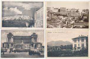 54 db RÉGI olasz város képeslap / 54 pre-1945 Italian town-view postcards