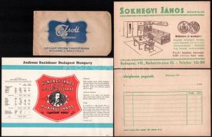 Kis reklámnyomtatvány tétel: számolócédulák, lottó, reklámlap stb