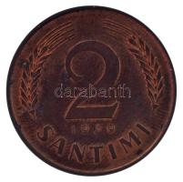 Lettország 1939. 2s bronz T:1-
Latvia 1939. 2 Santims bronze C:AU
Krause KM#11