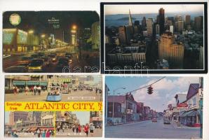 40 db MODERN amerikai és kanadai képeslap / 40 modern American (USA) and Canadian postcards