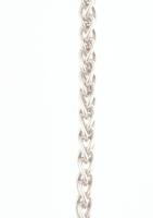 Ezüst (Ag) nyaklánc, jelzett, h: 45 cm, nettó: 14,78g