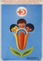 cca 1982-85 2db retro szovjet plakát, ofszet, papír, feltekerve, 40,5x28 és 44x30,5 cm