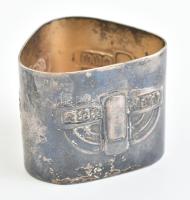 Háromszög alakú szalvétagyűrű, 5×5 cm