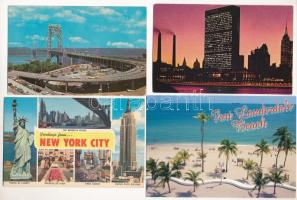 37 db MODERN amerikai és kanadai képeslap / 37 modern American (USA) and Canadian postcards