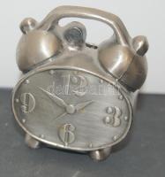 Fém óra formájú persely / Clock shaped piggy-bank 8 cm
