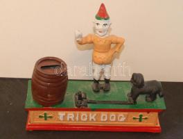 Mechanikus, játékos fém persely / Mechanic piggy bank 20x20 cm