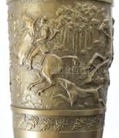 2 db ón kehely vadászati témákkal 19 cm