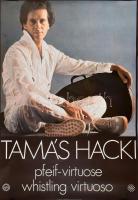 cca 1980 Hacki Tamás, zenei plakát, ofszet, papír, feltekerve, 82x56 cm