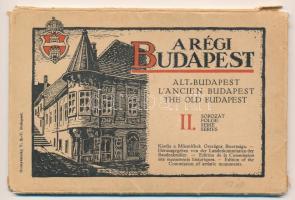 A régi Budapest II. sorozat. Kiadja a Műemlékek Országos Bizottsága, Hornyánszky V. rt. - 12 képesla...