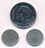 Oszmán Birodalom 1912. 10P Ni (2x) + Marokkó 1975. 5D Cu-Ni "FAO" T:1-, 2
Ottoman Empire ...