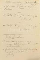 VÉDETT!!! 1905-1906 Róth Miksa (1865-1944) üvegfestő és mozaikművész határidő naplói (1905, 1906), a...