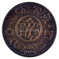 Német Szövetségi Köztársaság 1979. 1pf Ag "Weisenbergi II. Konrád" jelzett utánveret tanús...