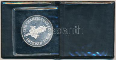 Lebó Ferenc (1960-) 1991. "Budapest Vívó Világbajnokság / MVSZ" ezüstözött bronz részvétel...