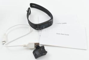 HUAWEI Band 3 Pro olyan vízálló okoskarkötő, ami érintőkijelzővel, alvás-, és pulzusszámfigyelővel, ...