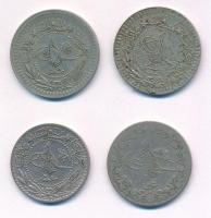 Oszmán Birodalom 1909-1914. (1327) 20p Ni + 40p Ni (2x) + 2K Ag T:2-
Ottoman Empire 1909-1914. (132...
