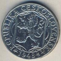 Csehszlovákia 1948. 100K Ag "Károly Egyetem 600. évfordulója" T:2