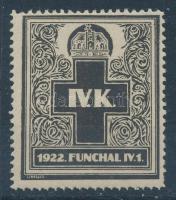 1922 IV. Károly temetése levélzáró, Ritka