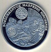 DN "A magyar pénz krónikája-Boszorkányok márpedig nincsenek" Ag emlékérem, 20g T:PP Csak 2...
