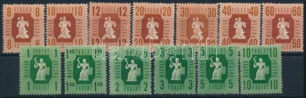 1946 Forint-fillér sor (3.500)