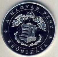 DN "A magyar pénz krónikája-Visegrádi királytalálkozó" Ag emlékérem, 20g T:PP Csak 2004db!
