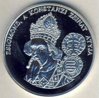 DN "A magyar pénz krónikája-Zsigmond, a Konstanzi Zsinat atyja" Ag emlékérem, 20g T:PP Csa...