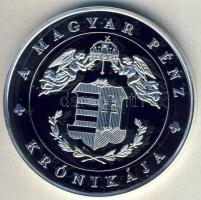 DN "A magyar pénz krónikája-IV.Béla, a második honalapító" Ag emlékérem, 20g T:PP Csak 2004db!