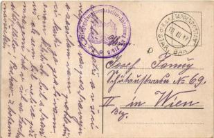 1917 SMS Erzherzog Ferdinand Max az Osztrák-Magyar Haditengerészet Erzherzog-osztályú pre-dreadnough...