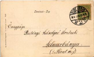 1904 Püspökfürdő, Szentlászlófürdő, Baile 1 Mai (Nagyvárad, Oradea); fürdő. A. Sonnenfeld kiadása / ...