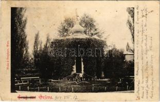 1904 Orsova, Korona kápolna. Weiss & Dreykurs / Kron-Kapelle / chapel (kis szakadás / small tear)