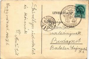 1940 Nagyvárad, Oradea; Horthy Miklós tér, a Kormányzó úr bevonulása, Szent László tér, városháza, K...