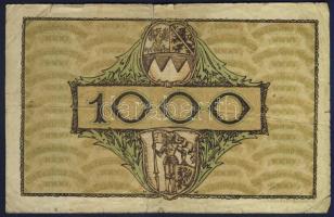 Német Birodalom/Weimari Köztársaság/Bamberg 1922.10. 1000M T:III