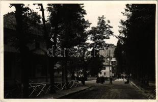 1943 Málnásfürdő, Malnas Bai; utca, nyaraló / street view, villa, spa (EK)