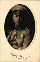 German Crown Prince Wilhelm, eldest son of Wilhelm II. Phot. E. Bieber (EK)