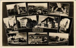 1944 Dés, Dej; mozaiklap / multi-view postcard (EK)