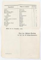 1849 Azon tárgyak jegyzéke melyet az 1848-as forradalom alatt hazaárulásért kivégzett gróf Zichy Ödö...