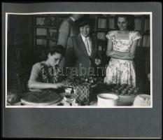 1948 Dinnyés Lajos (1901-1961) kisgazda politikus, miniszterelnök feleségének, Hegedűs Katalinnak és...